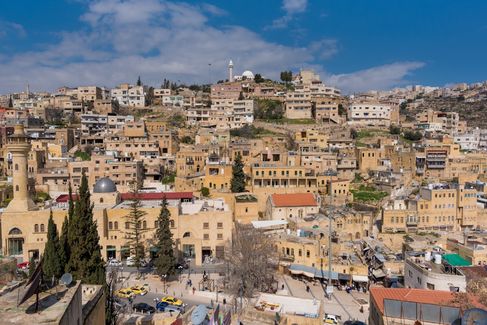 aerial view of city buildings during daytime