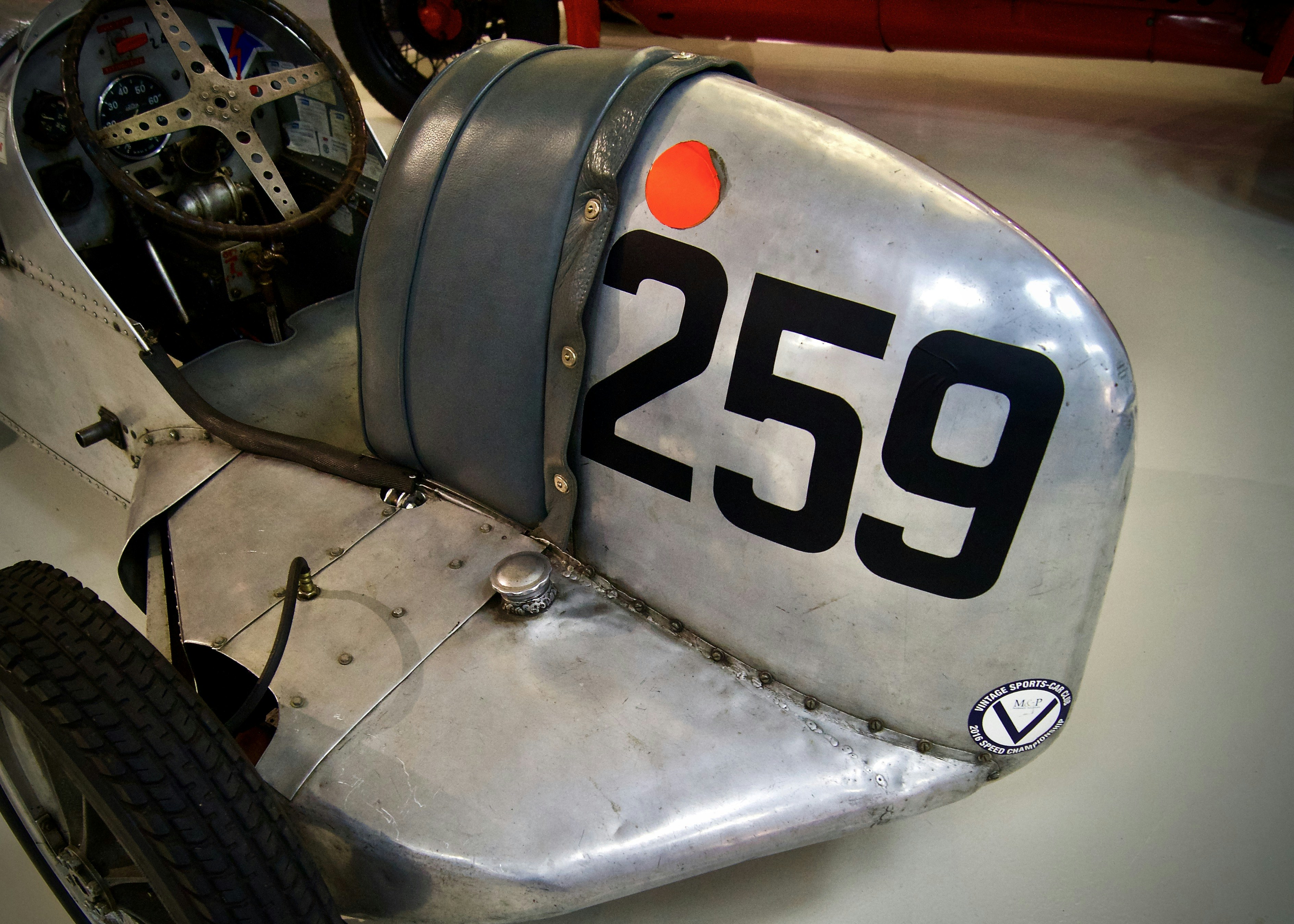 Hillclimb Special at the British Motor Museum in Gaydon, England, United Kingdom