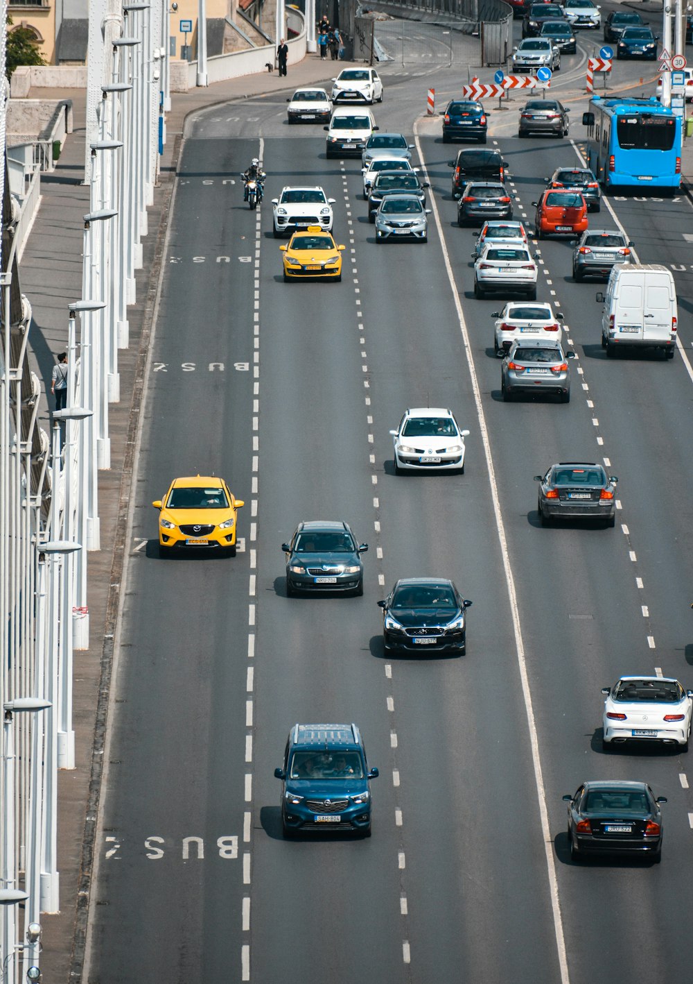 cars on road during daytime