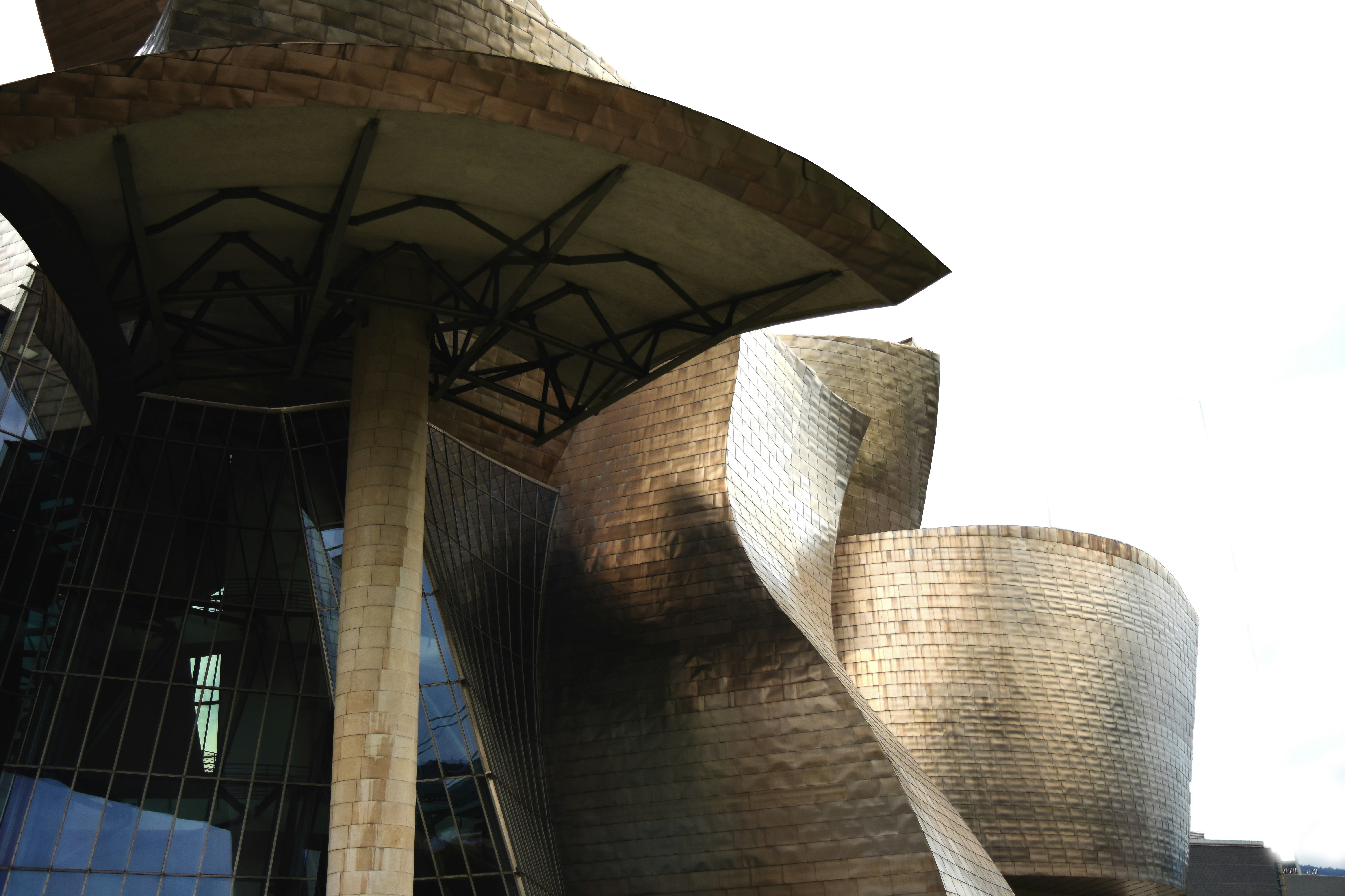 El Guggenheim, en Bilbao.