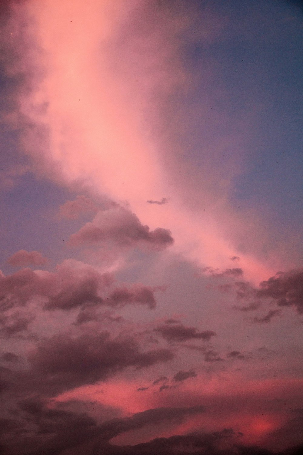 Weiße Wolken und blauer Himmel tagsüber