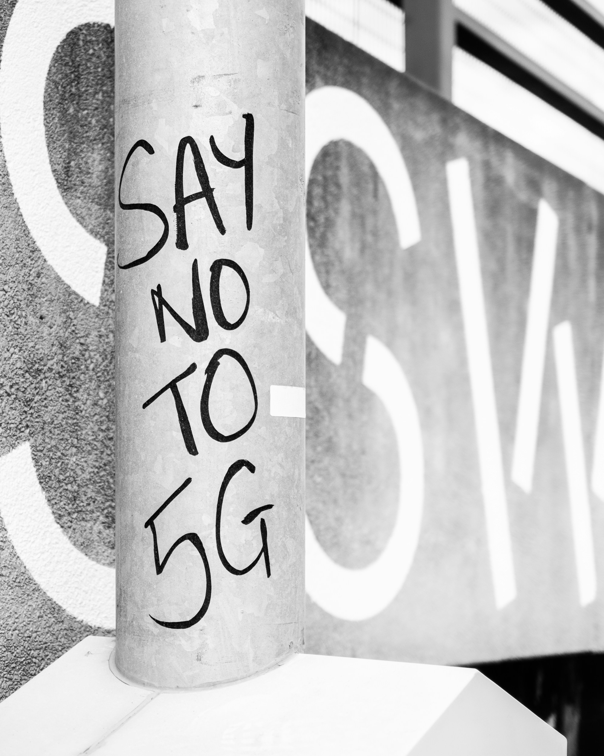 5G Graffiti in East London