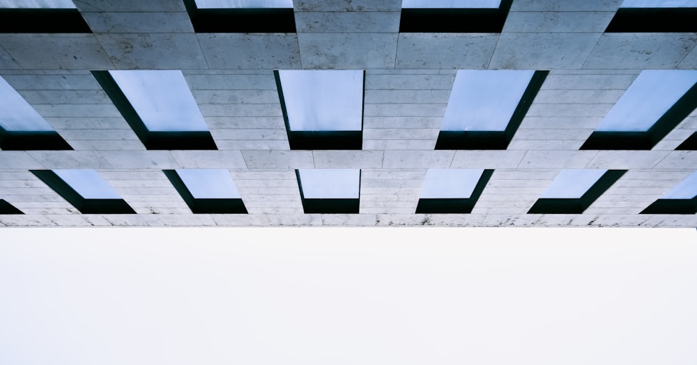 white and black concrete building