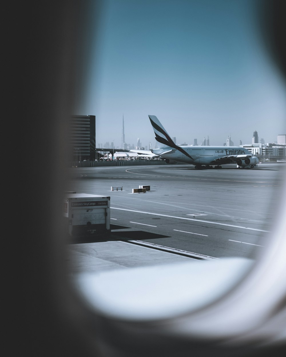 white airplane on airport during daytime