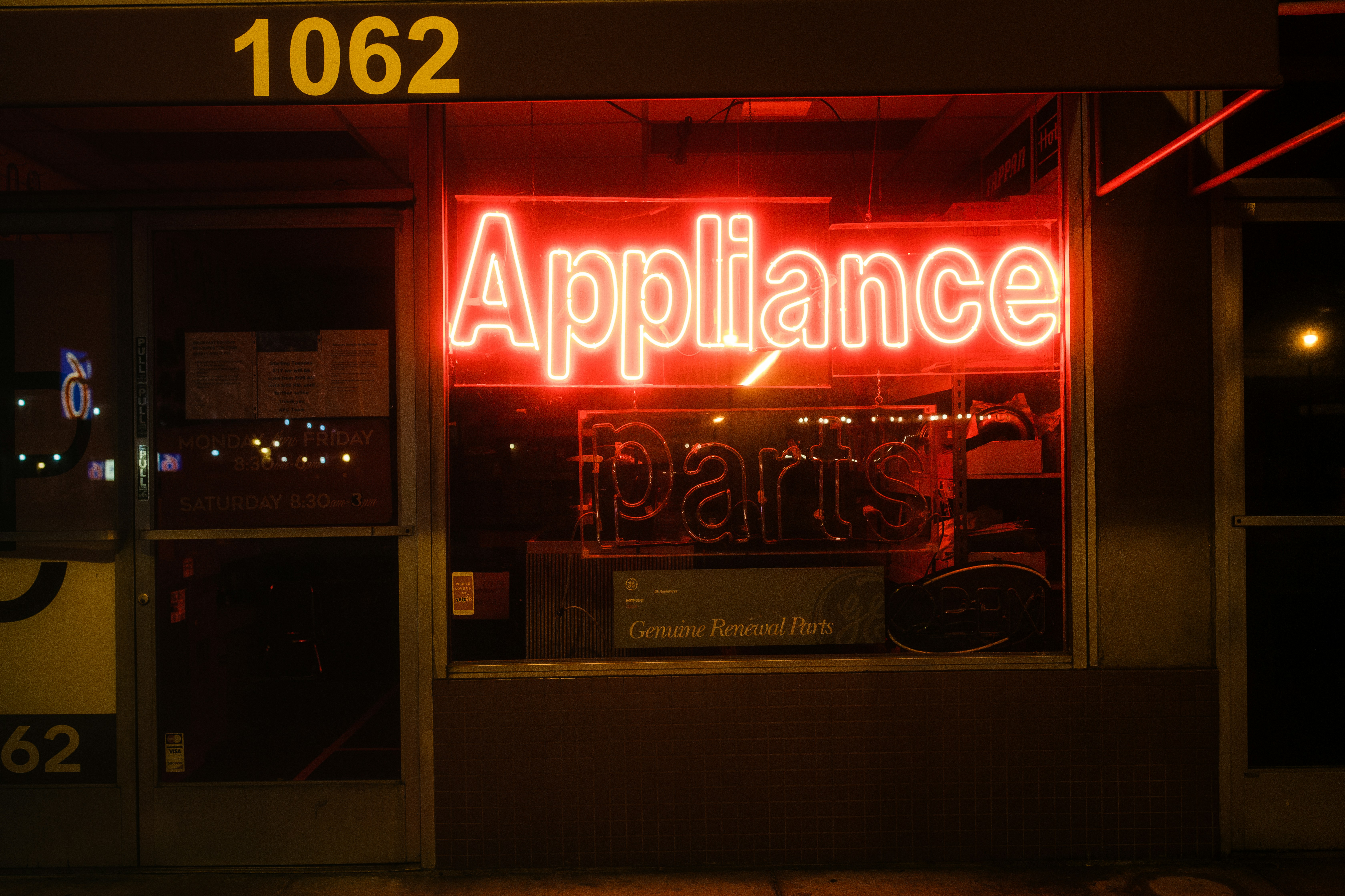 red and black UNKs coffee shop