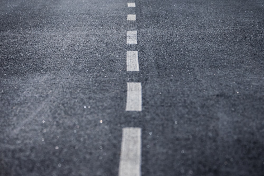 black and white pedestrian lane