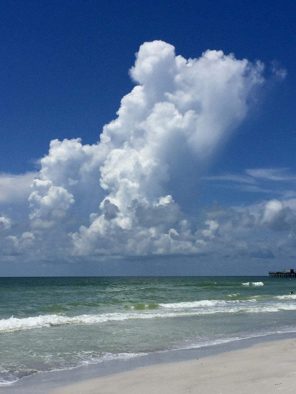 white clouds over blue sea during daytime