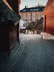 red and white concrete houses during daytime