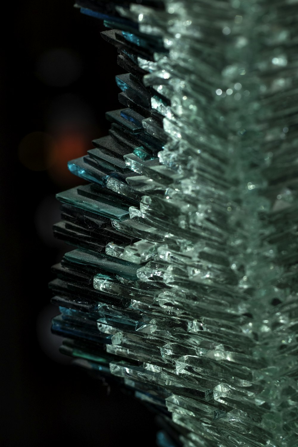 water droplets on glass in close up photography