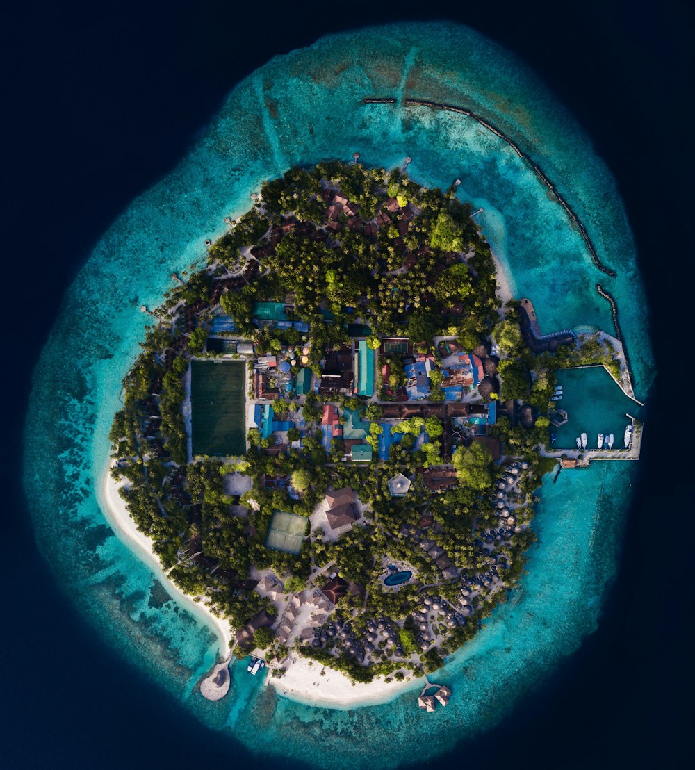 aerial view of city buildings during daytime