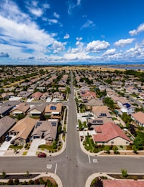 aerial view of city during daytime