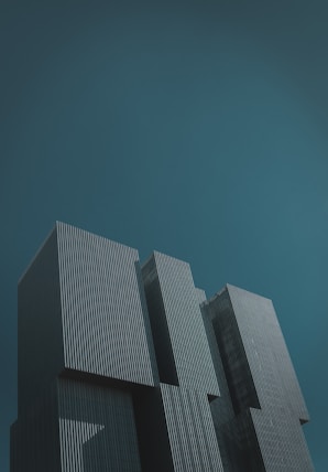 black concrete building under blue sky