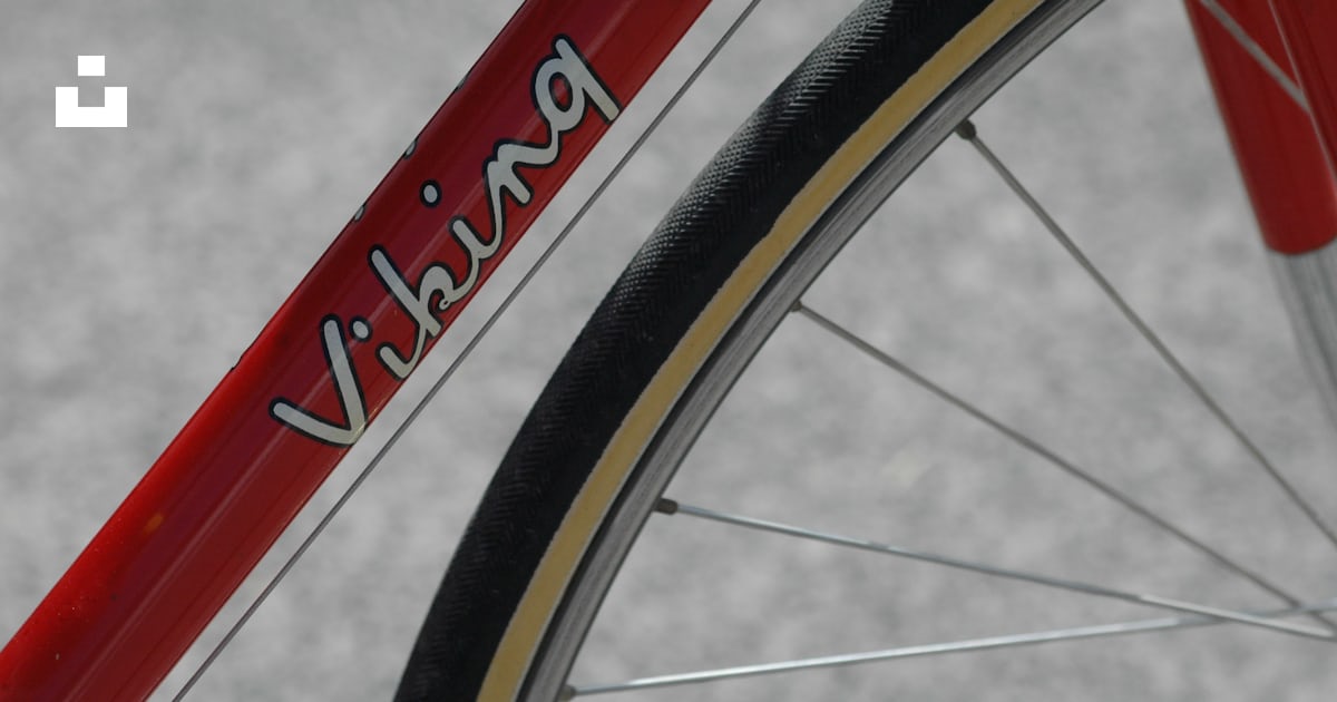 Red bicycle wheel in close up photography photo – Free Oudenaarde Image ...