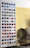Close-up photo of a vibrant pixel frame poster hanging stylishly in a trendy living room.