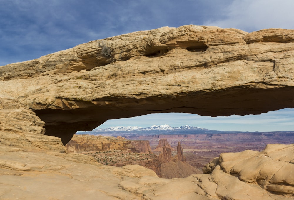 brown rock formation during daytime