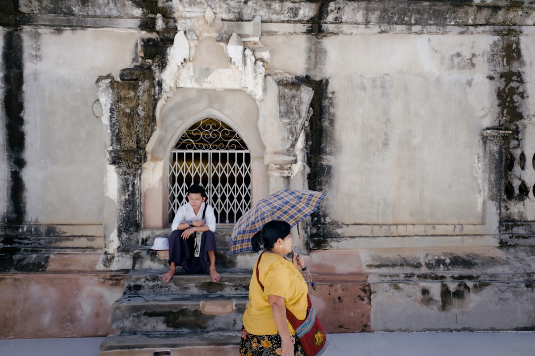 people walking on concrete stairs during daytime