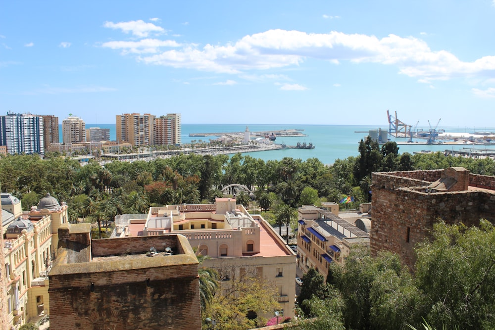 aerial view of city buildings during daytime