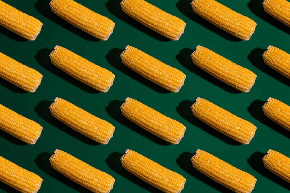 yellow corn on white ceramic plate