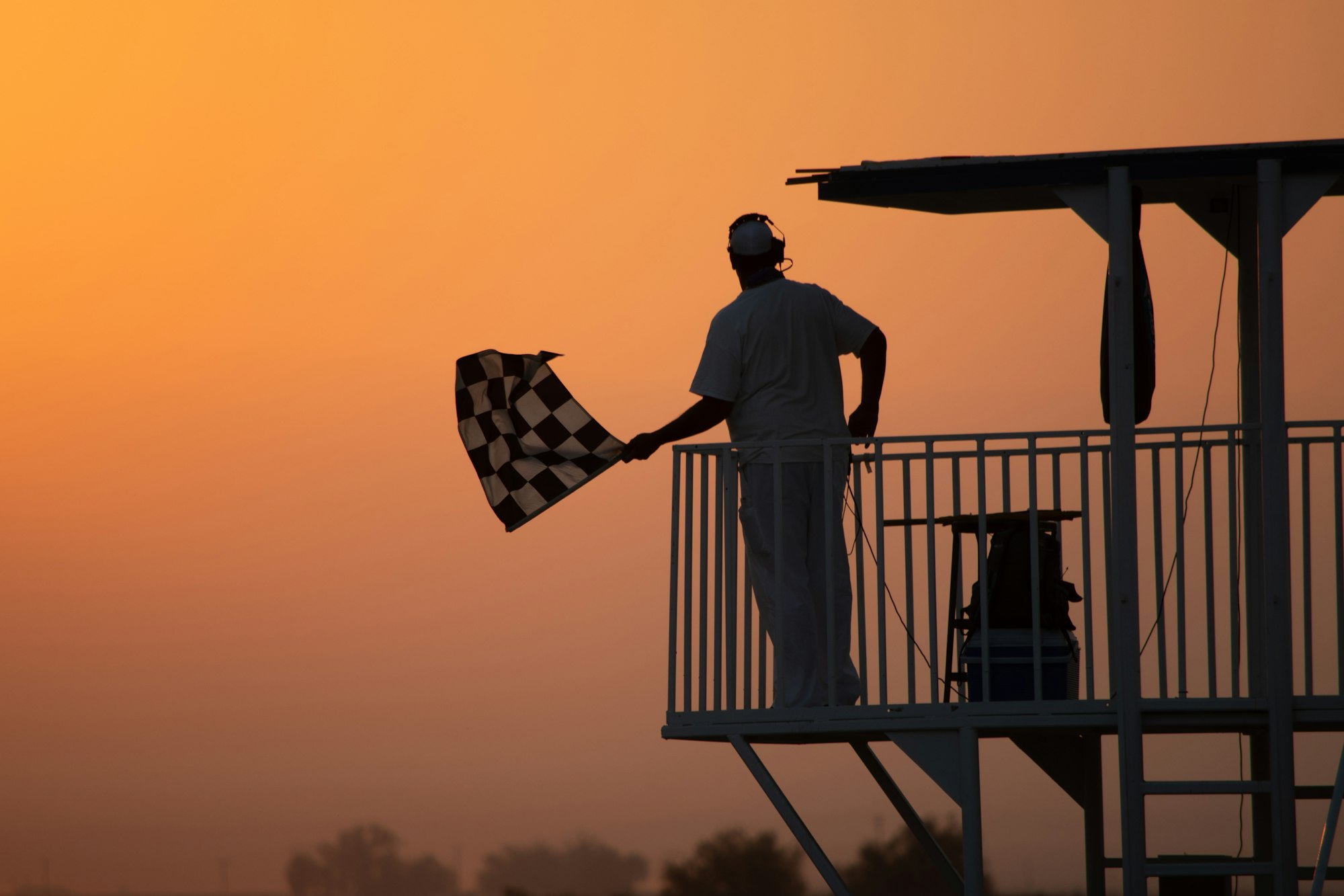 Evening at the race