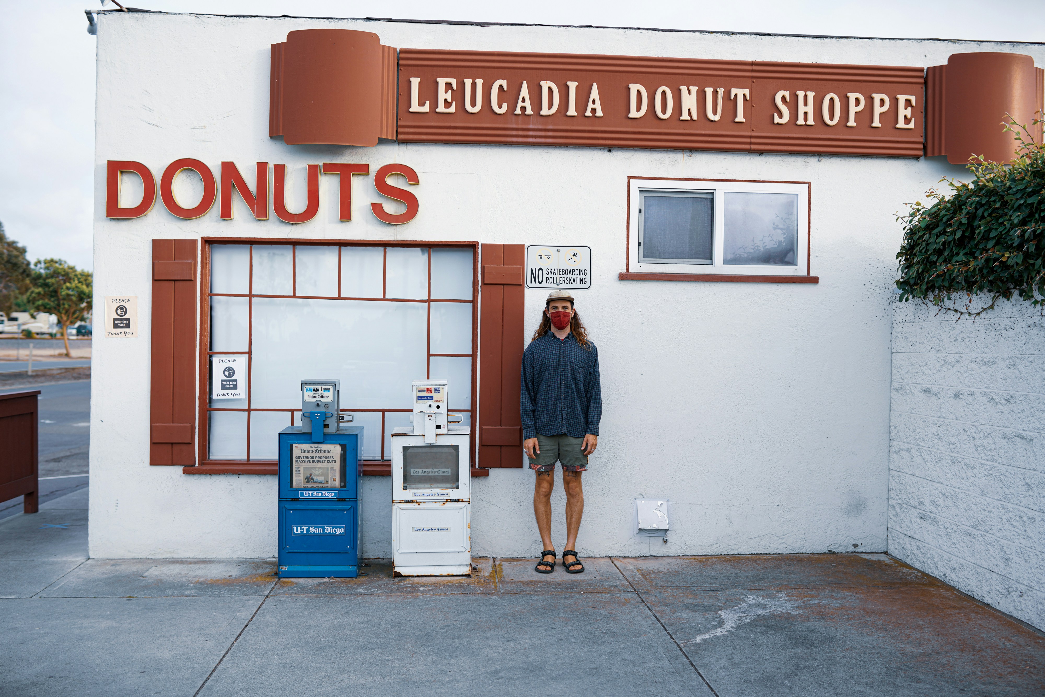 Leucadia Donut Shop in the time of coronavirus