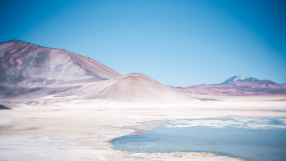 snow covered mountain under blue sky during daytime