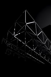 black and white photo of a building
