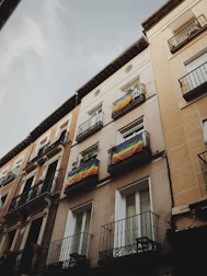 A cozy, colorful home in a welcoming gay retirement community.