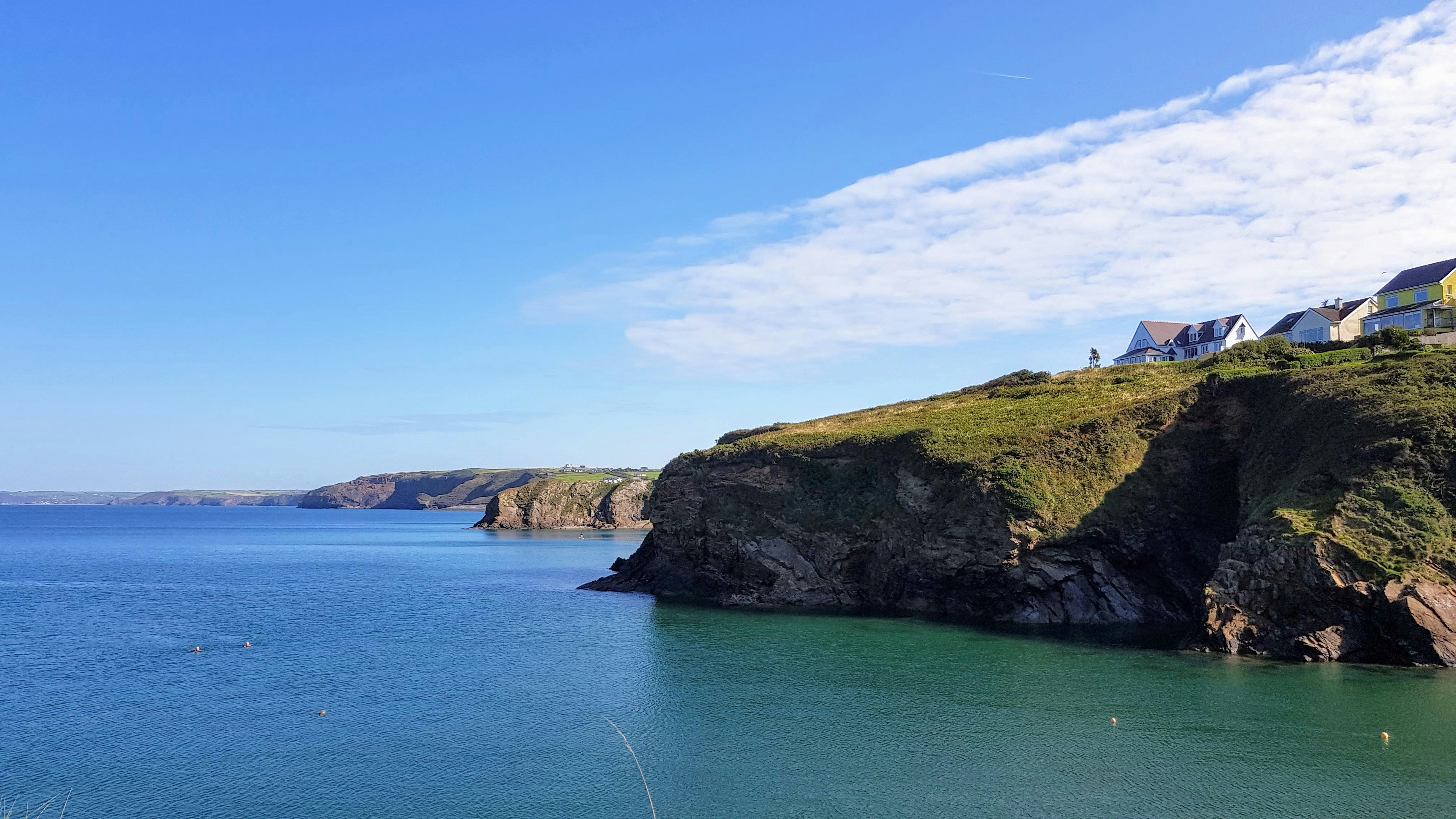 Cliffs Looking onto Sea