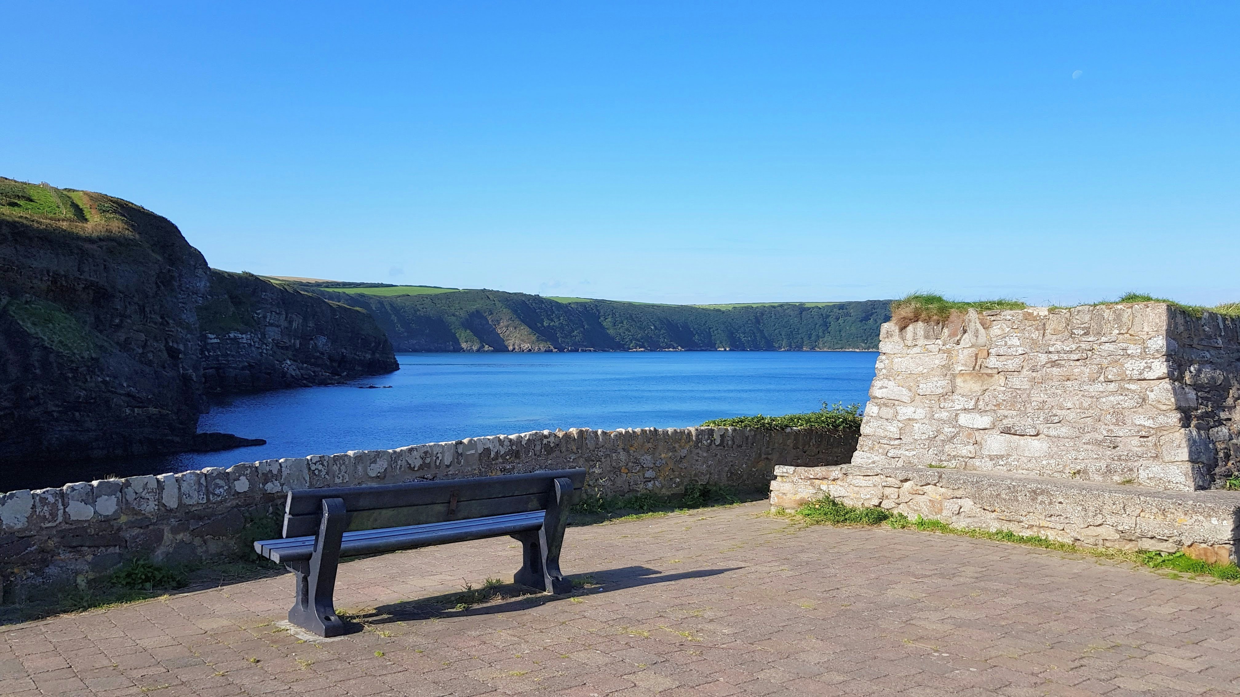 Bench Looking Out to Sea