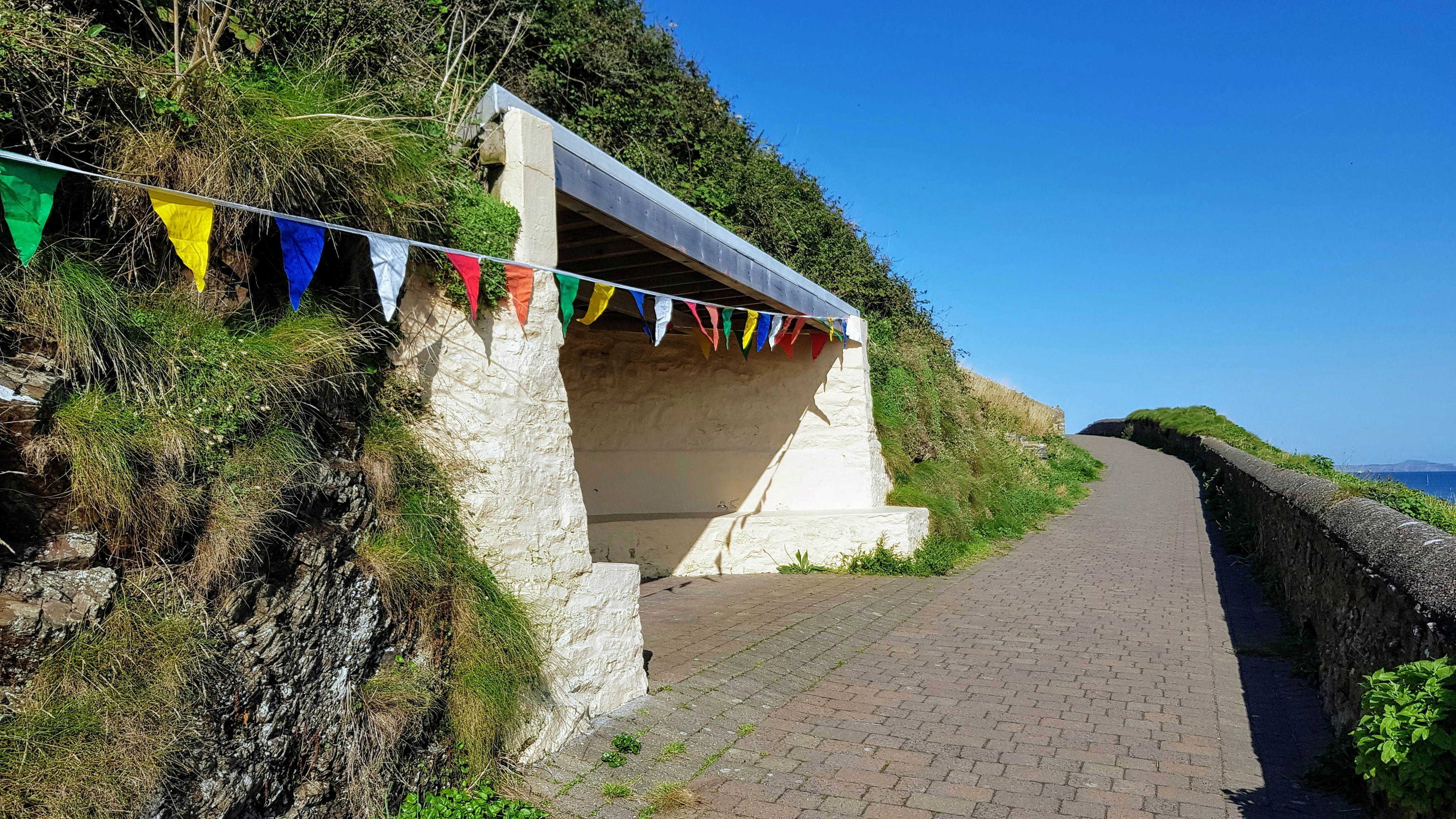 Carnival Banners over Viewpoint Path