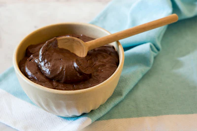 Chocolate mousse dessert