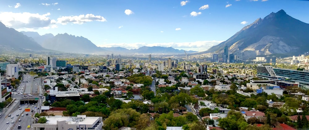 aerial view of city during daytime