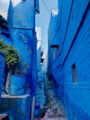 blue concrete building during daytime