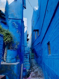 blue concrete building during daytime