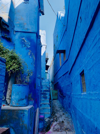 blue concrete building during daytime