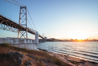 bridge over the sea during daytime