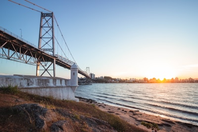 bridge over the sea during daytime
