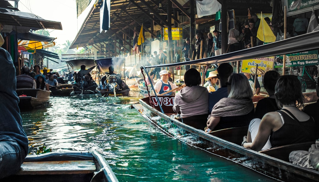 The Damnoen Saduak floating market is a more authentic floating marketing outside of Bangkok that has countless narrow canals, fragrances of spices and flavors washing over you moment after moment, fresh fruits piled high upon on rafts, and a raw experience that truly takes you as far away from what a market experience usually is.