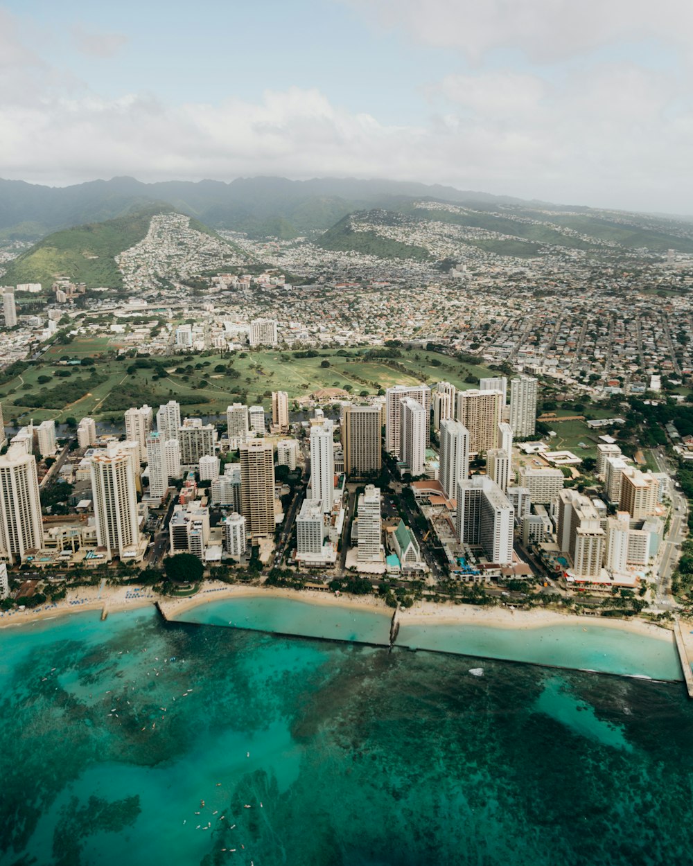 aerial view of city buildings during daytime