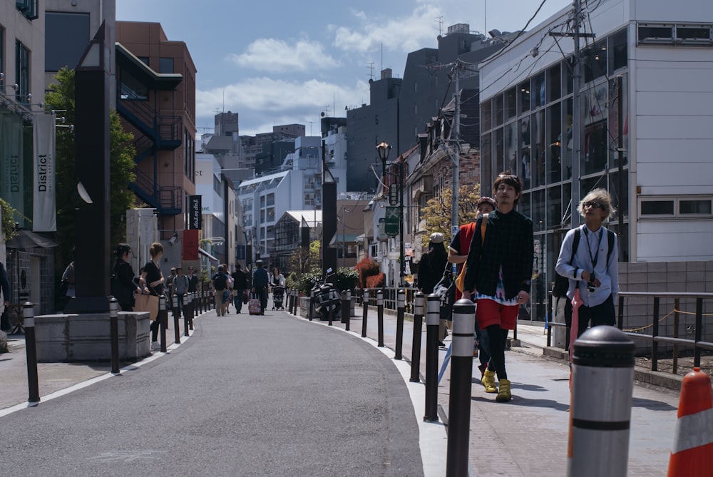 people walking on street during daytime