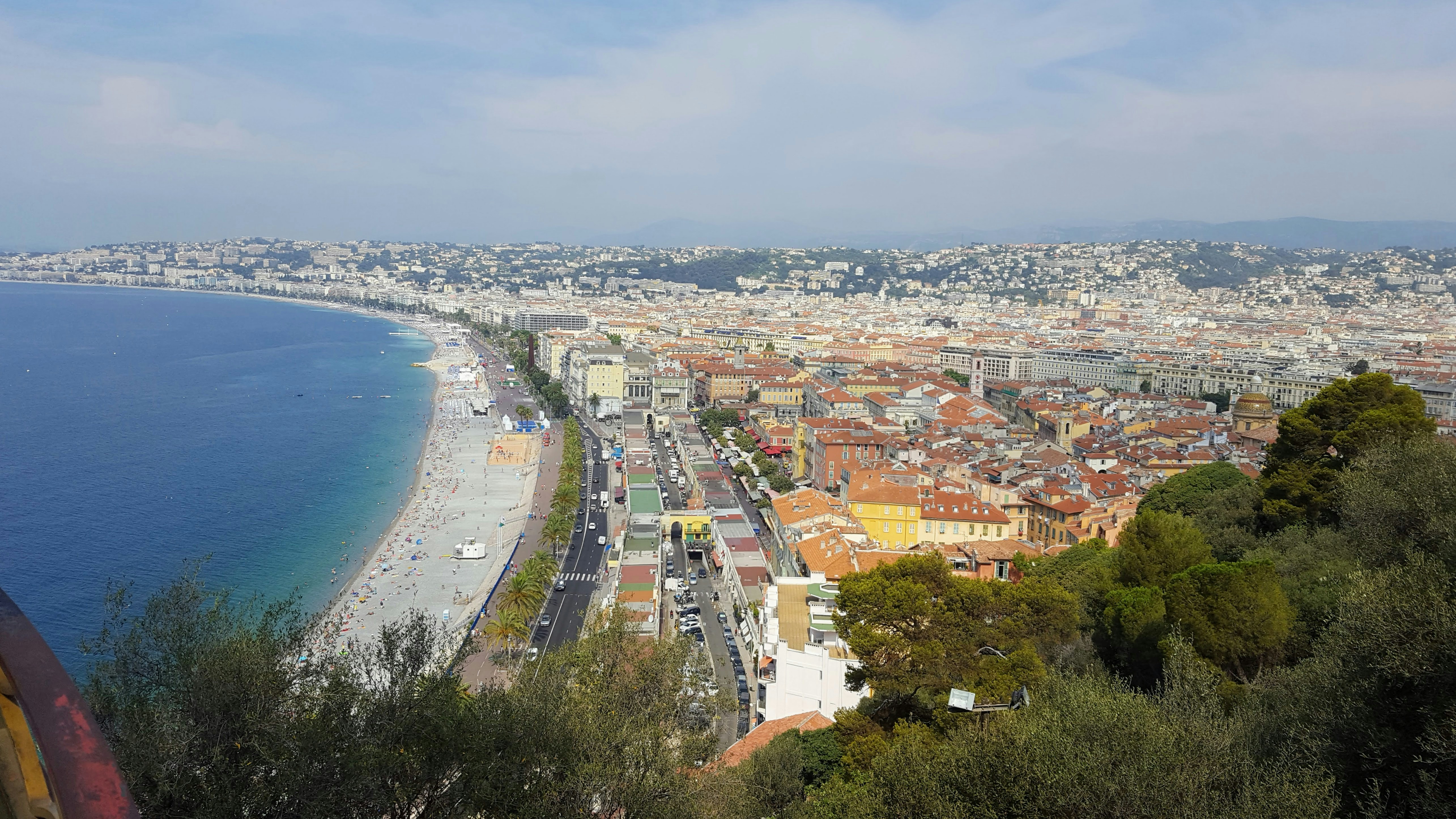 View of Nice from Colline du Château