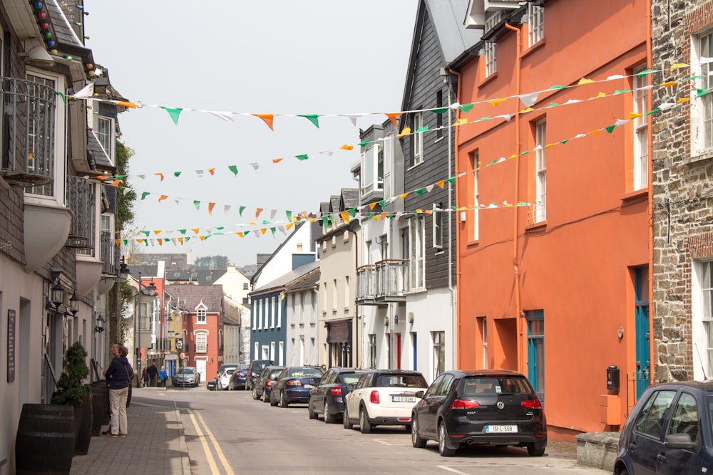 cars parked on street during daytime