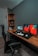 A modern workspace featuring sleek furniture and innovative design elements.