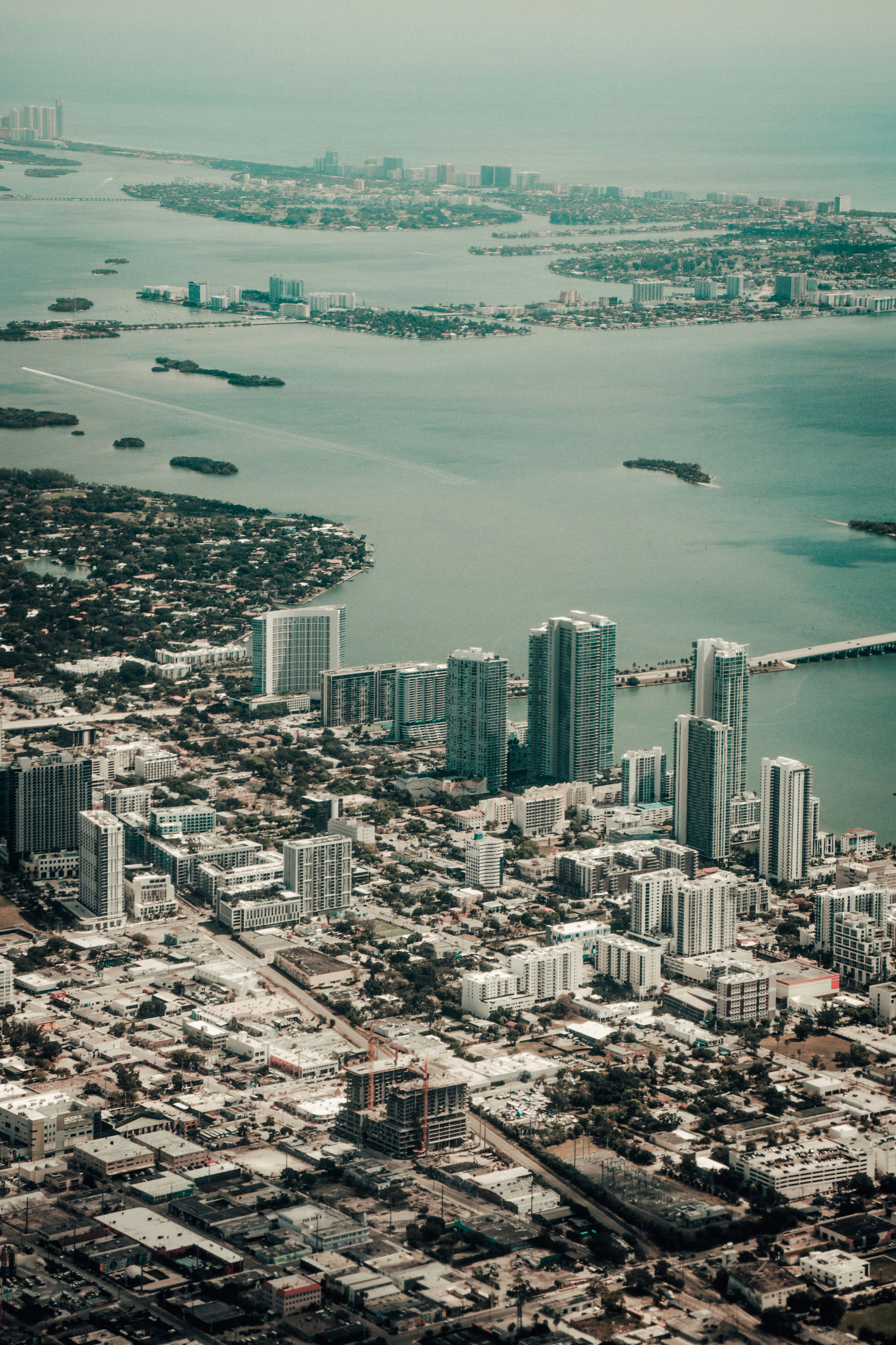 Edificios desde el cielo 
Buildings from the air in Miami