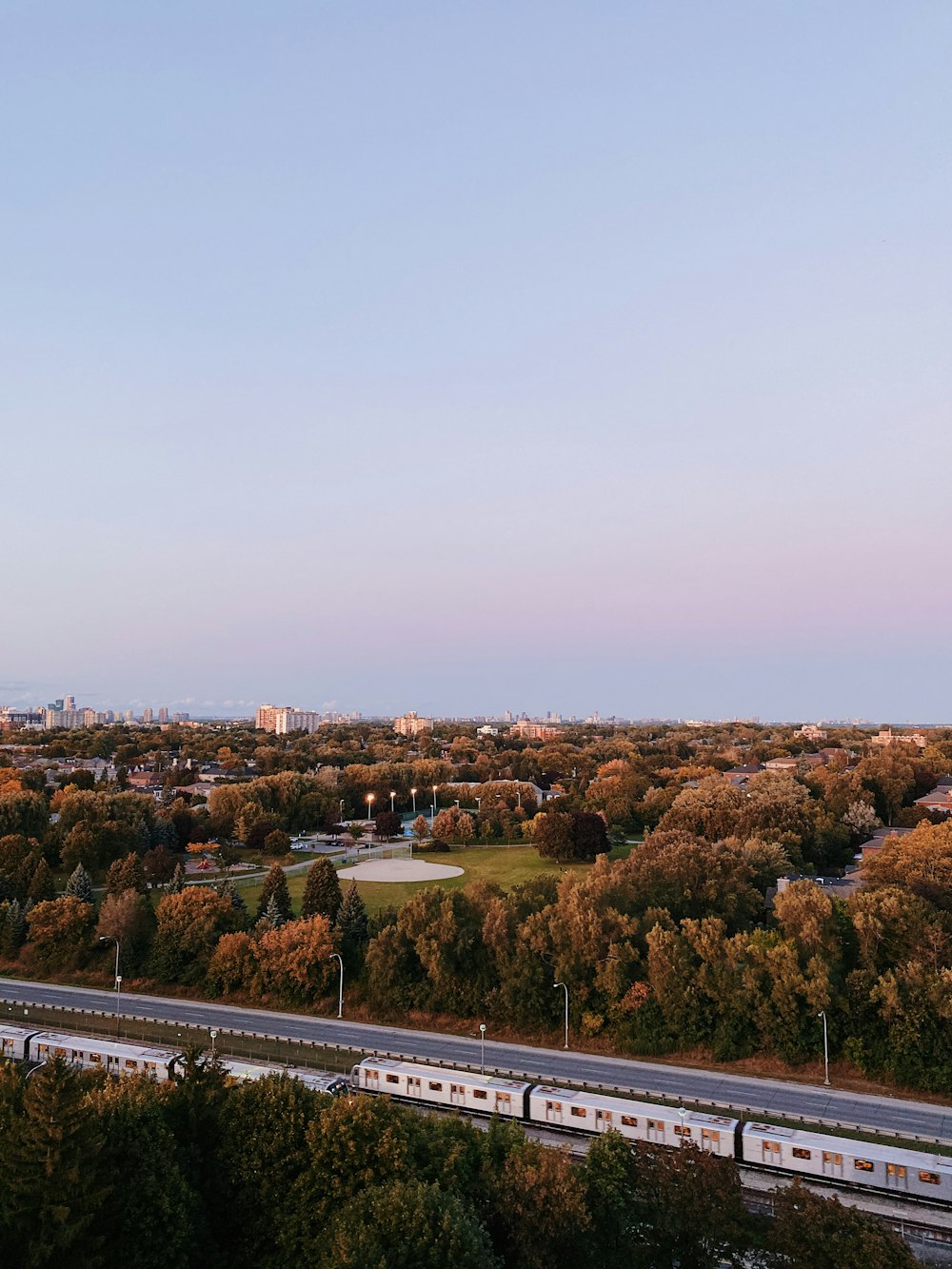 aerial view of city during daytime