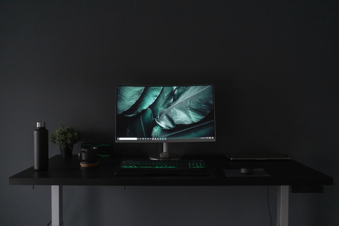 Unsplash image for desk setup