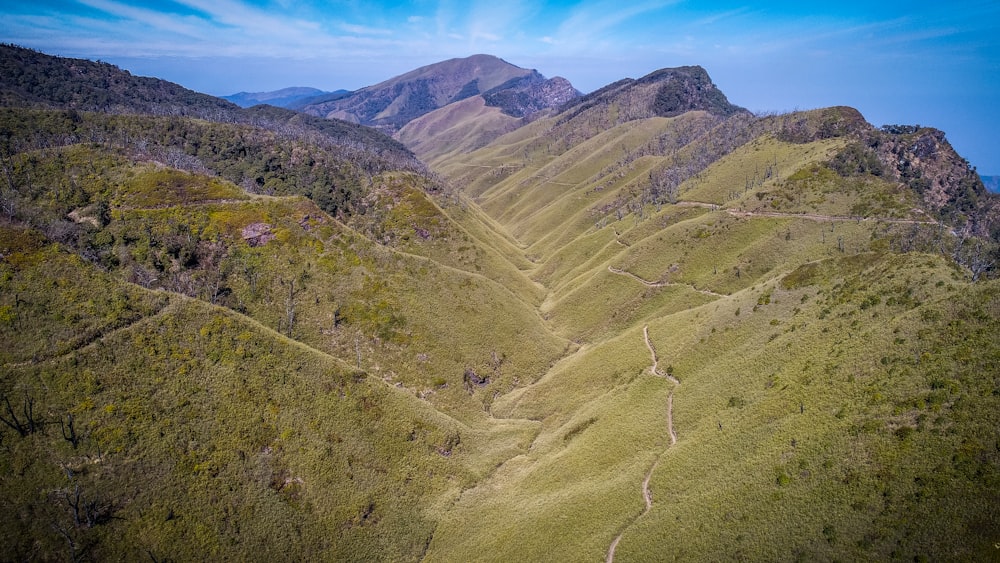 green mountains under blue sky during daytime