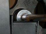 gray and brown metal tool