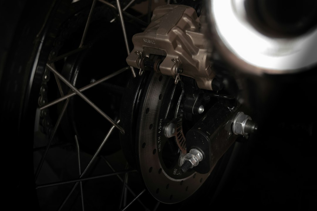 brake discs closeup