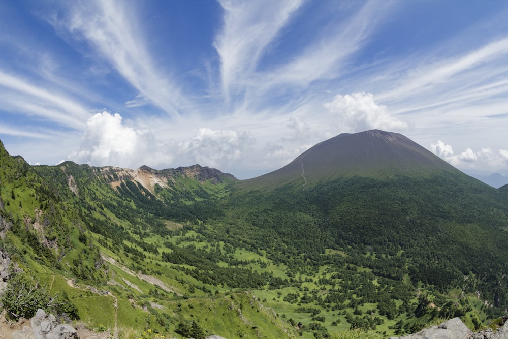 green mountain under blue sky during daytime